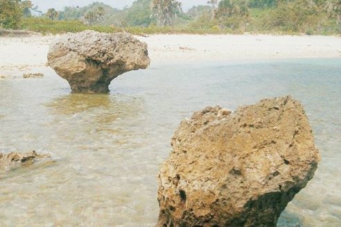Lokasi dan Rute Menuju Pantai Watu Leter,  Keindahan Alam Suguhan dari Malang Selatan