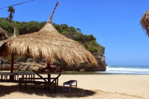Alamat dan Harga Tiket Masuk Pantai Drini, Spot Wisata Pantai Ngehits di Gunung Kidul