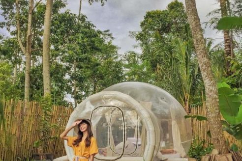 Lokasi dan Harga Menginap Nira Camper Village Jogja, Penginapan Dengan Gaya Arsitektur Unik
