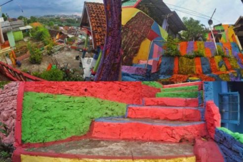 Alamat dan Harga Tiket Masuk Kampung Pelangi Semarang, Ketika Kampung Berubah Jadi tempat Wisata