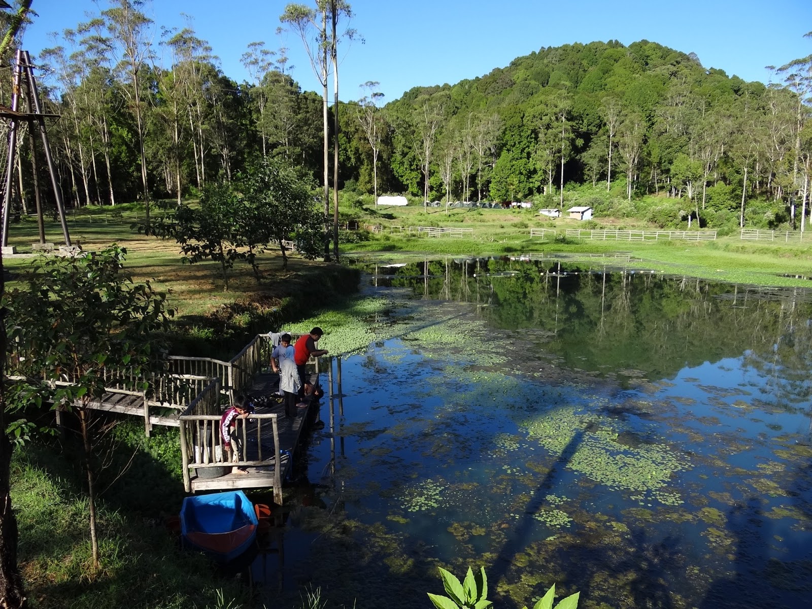 Lokasi dan Harga Tiket Masuk Kampung Cai Ranca Upas, Spot Wisata