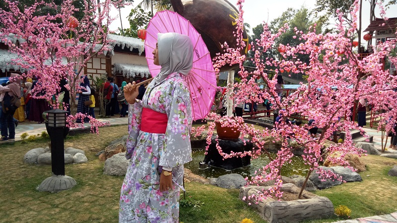 Lokasi dan Harga Tiket Masuk Istana Sakura Blitar, Serunya Menikmati Suasana Serasa Di Jepang