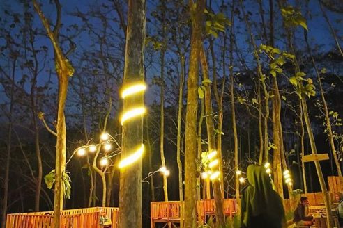 Harga Menu dan Lokasi Cafe Sahabat Sejati Kediri, Nikmati Sensasi Nongkrong Dikelilingi Pohon Jati